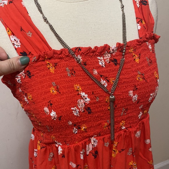 Maternity floral maxi dress - Picture 2 of 5